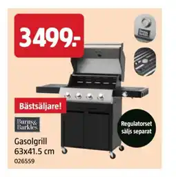Jula Gasolgrill 63x41.5 cm erbjuda