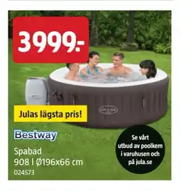 Jula Spabad 908 l 196x66 cm erbjuda