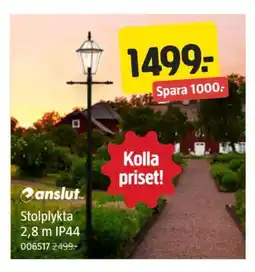 Jula Stolplykta 2,8 m IP44 erbjuda