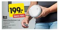 Jula Trådlösa brandvarnare 2-pk erbjuda