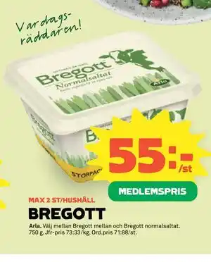 Stora Coop BREGOTT, Medlemspris erbjuda