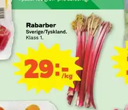 Stora Coop Rabarber erbjuda