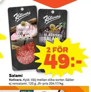Stora Coop Salami erbjuda