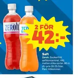 Stora Coop Saft erbjuda