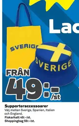 Stora Coop Supporteraccessoarer erbjuda