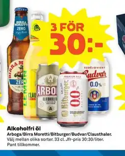 Stora Coop Alkoholfri öl erbjuda