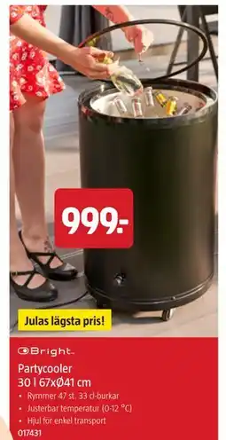 Jula Partycooler 30 l 67xØ41 cm erbjuda