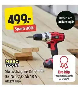 Jula Skruvdragare Kit erbjuda