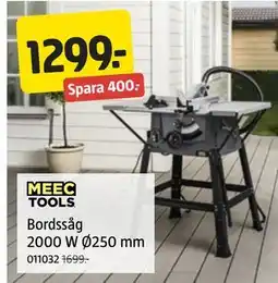 Jula Bordssåg 2000 W Ø250 mm erbjuda