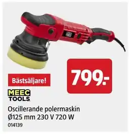 Jula Oscillerande polermaskin Ø125 mm 230 V 720 W erbjuda