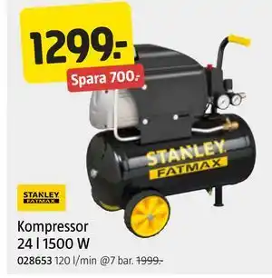 Jula Kompressor 24 l 1500 W erbjuda