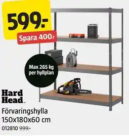 Jula Hard Head Förvaringshylla 150x180x60 cm erbjuda