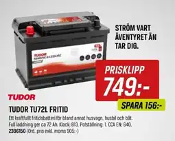 Swedol Tudor TU72L fritid erbjuda