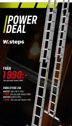 Swedol Enkelstege LBA erbjuda