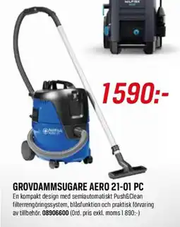 Swedol Grovdammsugare Aero 21-01 PC erbjuda