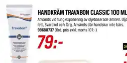 Swedol Handkräm Travabon classic erbjuda
