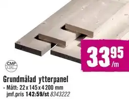 Hornbach Grundmålad ytterpanel erbjuda