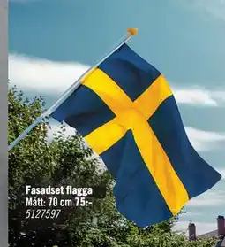 Hornbach Fasadset flagga erbjuda