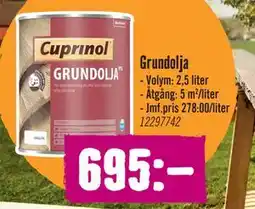 Hornbach Grundolja erbjuda