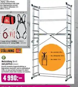 Hornbach Multiställning 5-i-1 med plattform erbjuda
