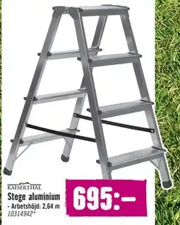 Hornbach Stege aluminium erbjuda