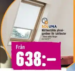 Hornbach Måttbeställda plisségardiner för takfönster erbjuda