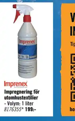 Hornbach Impregnering för utomhustextilier erbjuda