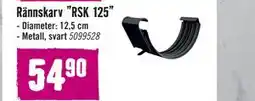 Hornbach Rännskarv ”RSK 125” erbjuda