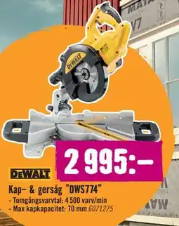 Hornbach Kap- & gersåg ”DWS774” erbjuda