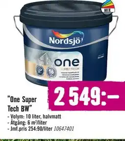Hornbach ”One Super Tech BW” erbjuda