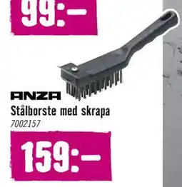 Hornbach Stålborste med skrapa erbjuda