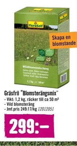Hornbach Gräsfrö ”Blomsterängsmix” erbjuda