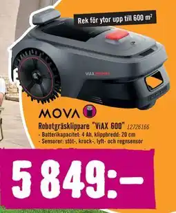 Hornbach Robotgräsklippare ”ViAX 600” erbjuda