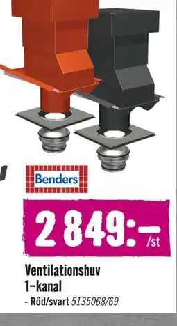 Hornbach Ventilationshuv 1-kanal erbjuda