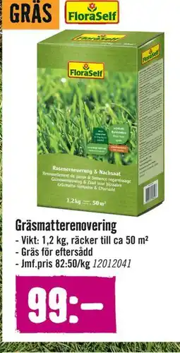 Hornbach Gräsmatterenovering erbjuda
