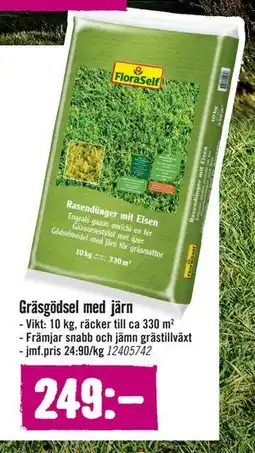 Hornbach Gräsgödsel med järn erbjuda