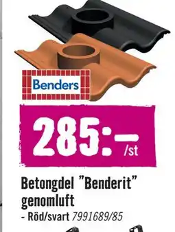 Hornbach Betongdel ”Benderit” genomluft erbjuda