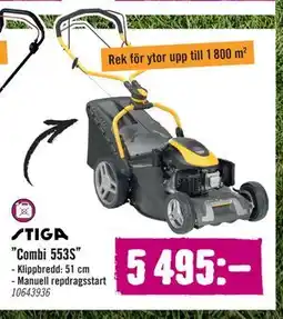 Hornbach STIGA ”Combi 553S” erbjuda