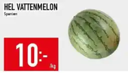 Matdax Hel vattenmelon spanien erbjuda