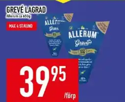 Matdax Grevé lagrad erbjuda
