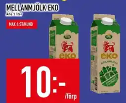 Matdax Mellanmjölk eko Arla erbjuda