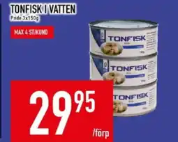 Matdax Tonfisk i vatten Pride erbjuda