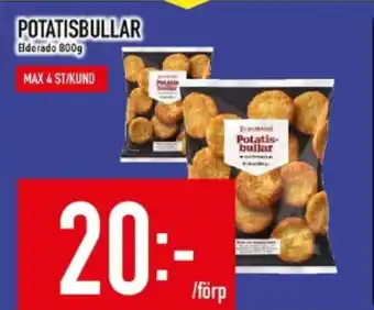 Matdax Potatisbullar eldorado erbjuda