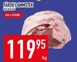 Matdax Färsk lammstek nya zeeland erbjuda