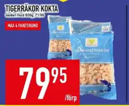 Matdax Tigerräkor kokta erbjuda