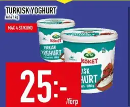 Matdax Turkisk yoghurt aria erbjuda