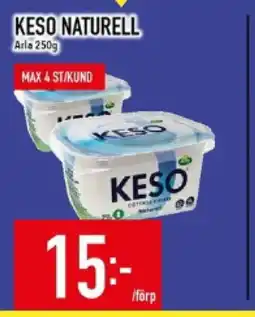Matdax Keso naturell arla erbjuda