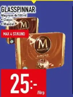 Matdax Glasspinnar erbjuda