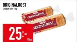 Matdax Originalrost skogaholm erbjuda