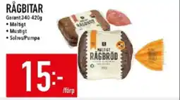 Matdax Rågbitar erbjuda